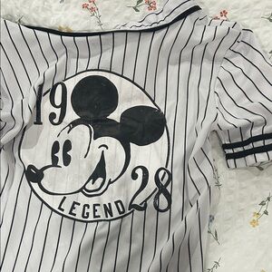mickey mouse baseball jersey